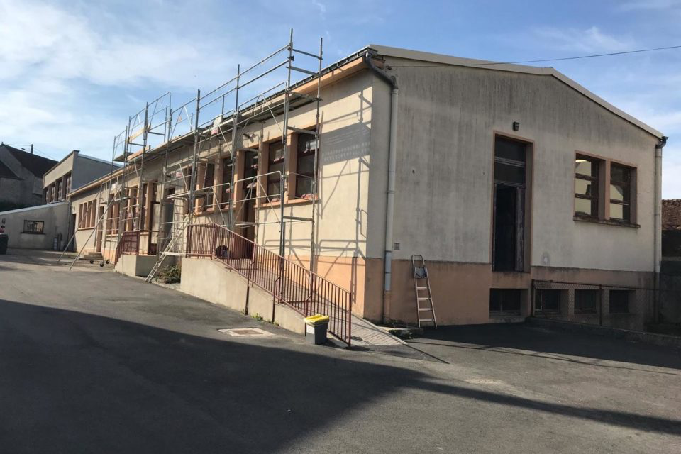 Rénovation de la cantine de Montmirail avant travaux